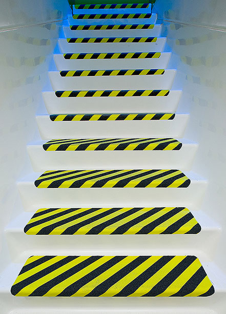 EnviroLube Stair Treads in stairwell